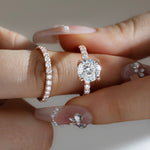 Lade Bild in die Galerieansicht, 2mm Round Cut Lab Diamond Diamond Eternity Ring - LGG Jewelry
