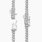 Lade Bild in die Galerieansicht, 3MM 3-Prong Lab Grown Diamond Tennis Necklace 14K Gold - LGG Jewelry