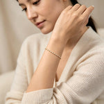 Lade Bild in die Galerieansicht, Minimalist Bezel Set Diamond Tennis Bracelet - LGG Jewelry