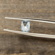 1.046 Ct Radiant Cut Fancy Blue Lab Diamond VS - LGG Jewelry