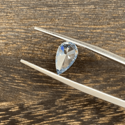 1.197 Ct Pear Cut Fancy Blue Lab Diamond VS1 - LGG Jewelry