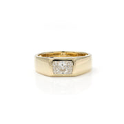 1.26 Carat Radiant Cut Diamond Ring - LGG Jewelry