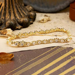 Lade Bild in die Galerieansicht, 14K Yellow Gold Tennis Bracelet - LGG Jewelry