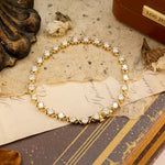 Lade Bild in die Galerieansicht, 14K Yellow Gold Tennis Bracelet - LGG Jewelry