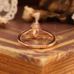 Lade Bild in die Galerieansicht, 1.5 Ct Marquis Shape Lab Diamond Solitaire Engagement Ring - LGG Jewelry