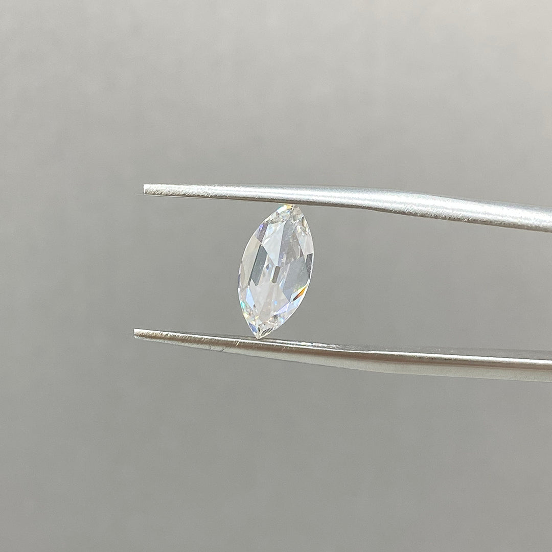 1.555CT Antique Old Mine Marquise Cut Lab Diamond DEF VS - LGG Jewelry