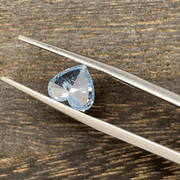 1.770 Ct Heart Shape Fancy Blue Lab Diamond VS - LGG Jewelry