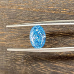 Lade Bild in die Galerieansicht, 1.773 Ct Oval Cut Fancy Blue Lab Diamond SI1 - LGG Jewelry