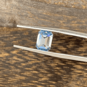 1.889 Ct Emerald Cut Fancy Blue Lab Diamond VS - LGG Jewelry