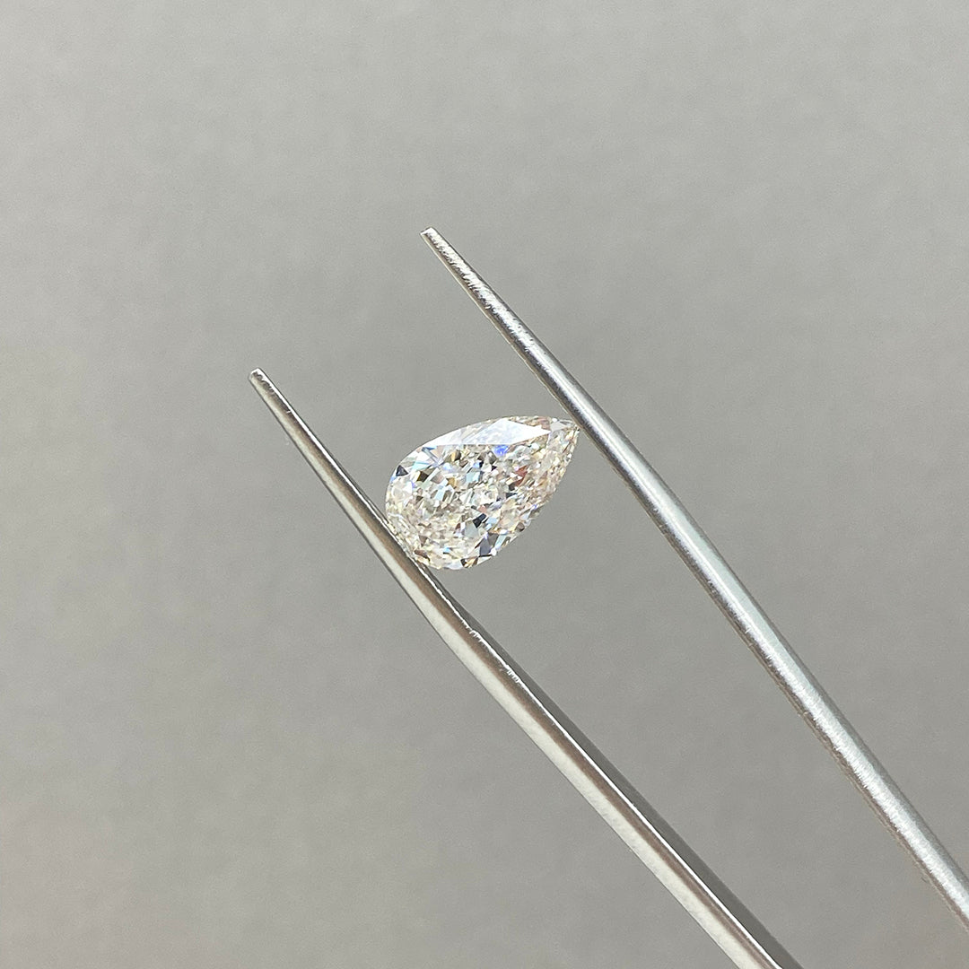 Pear Cut Lab Diamond 2.316 Ct G VS