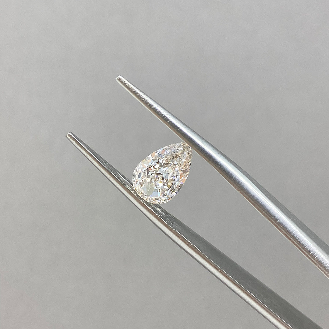 Pear Cut Lab Diamond 1.462CT H VS