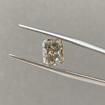 Load image into Gallery viewer, Champagne Radiant Cut Lab Diamond  2.092Ct VS