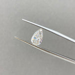 Load image into Gallery viewer, Pear Cut Lab Diamond 1.273CT F VS
