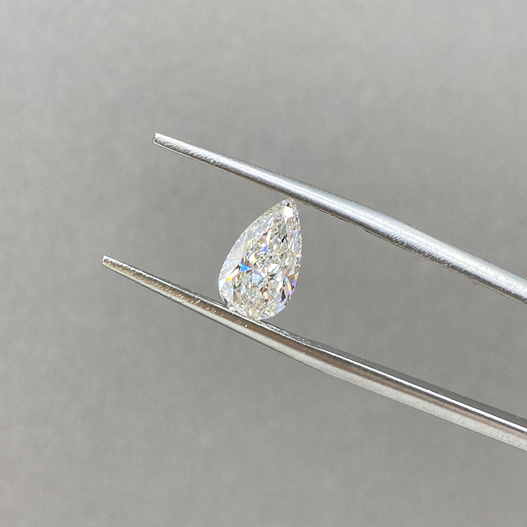Pear Cut Lab Diamond 1.273CT F VS