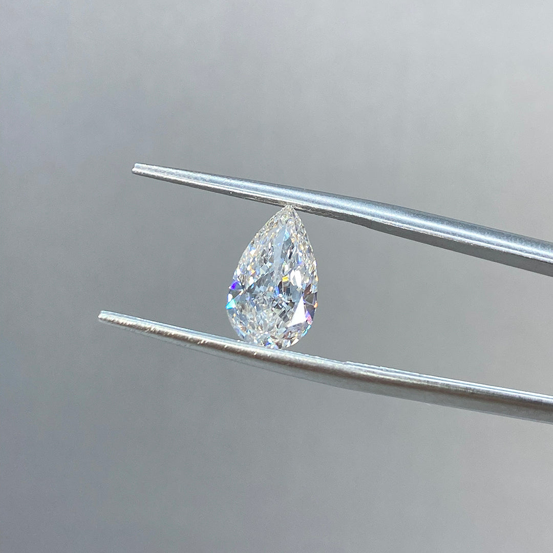 Pear Cut Lab Diamond 1.928Ct G VS