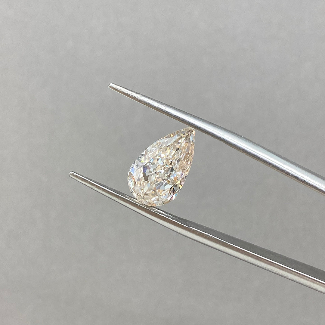 Pear Cut Lab Diamond 3.102 Ct JK VS