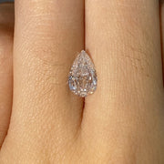 Pear Cut Lab Diamond 1.436 Ct GH VS