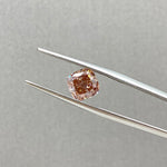 Load image into Gallery viewer, Champagne Cushion Cut Lab Diamond 1.68 Ct VS
