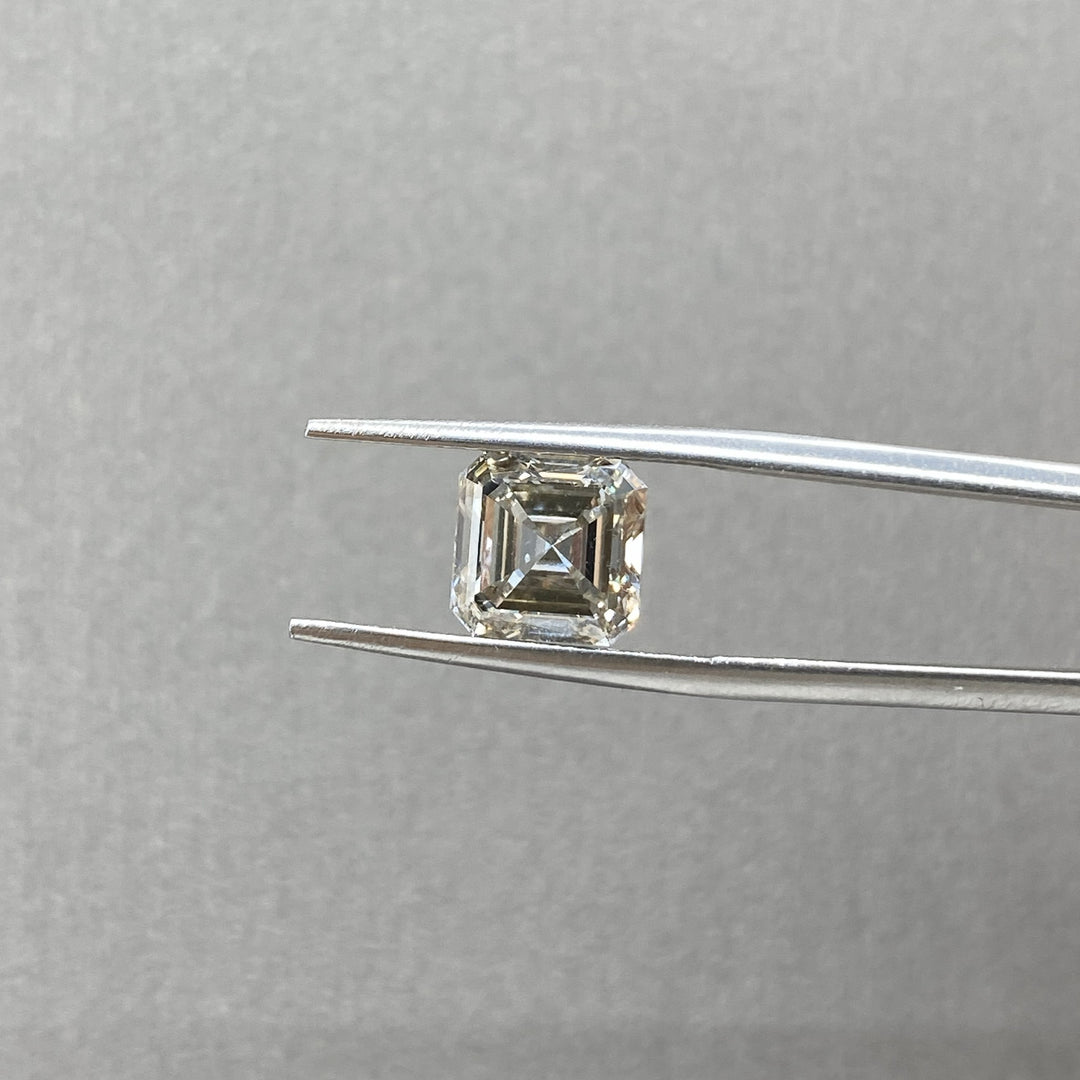 Champagne Asscher Cut Lab Diamond  3.00Ct VS