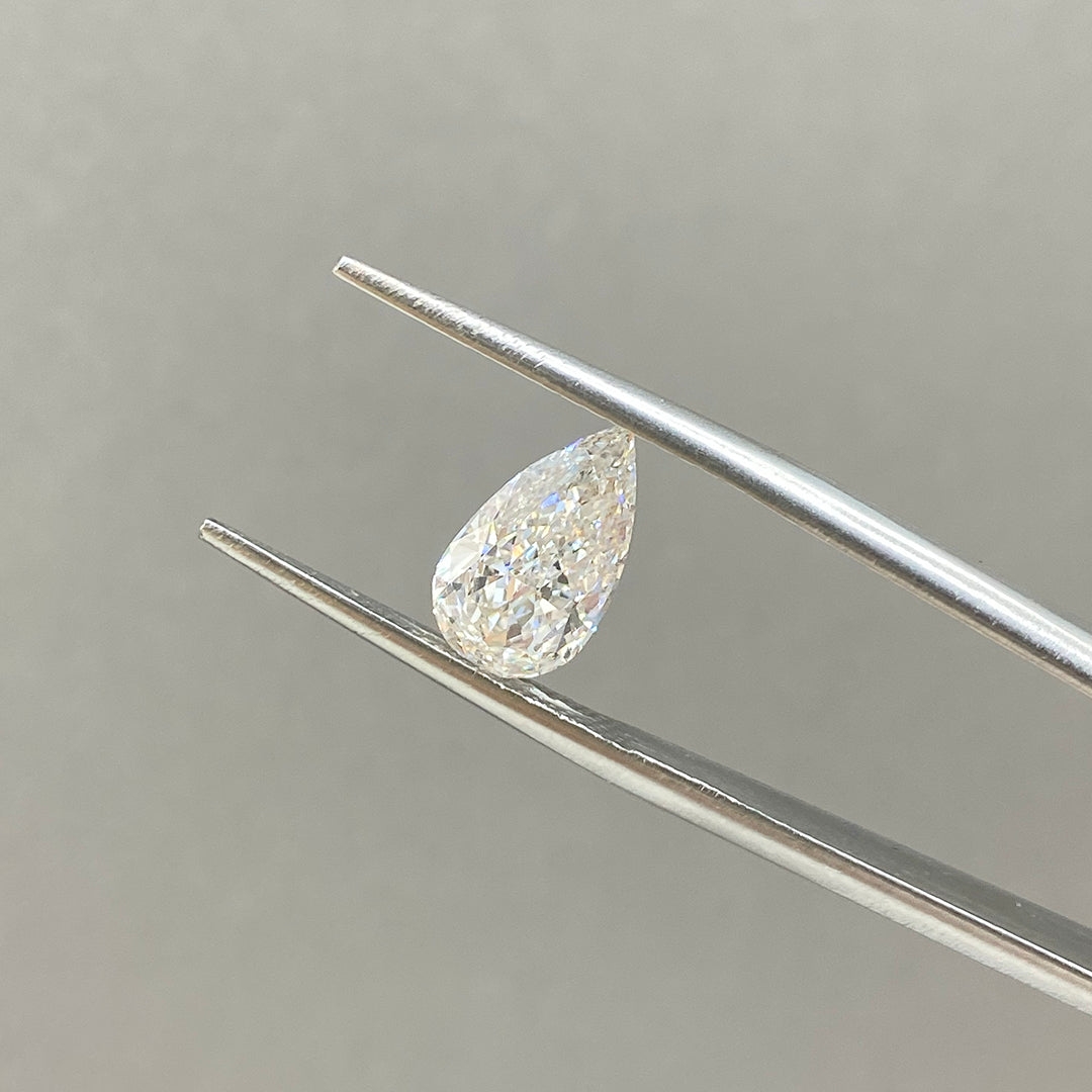Pear Cut Lab Diamond 1.642CT F VS