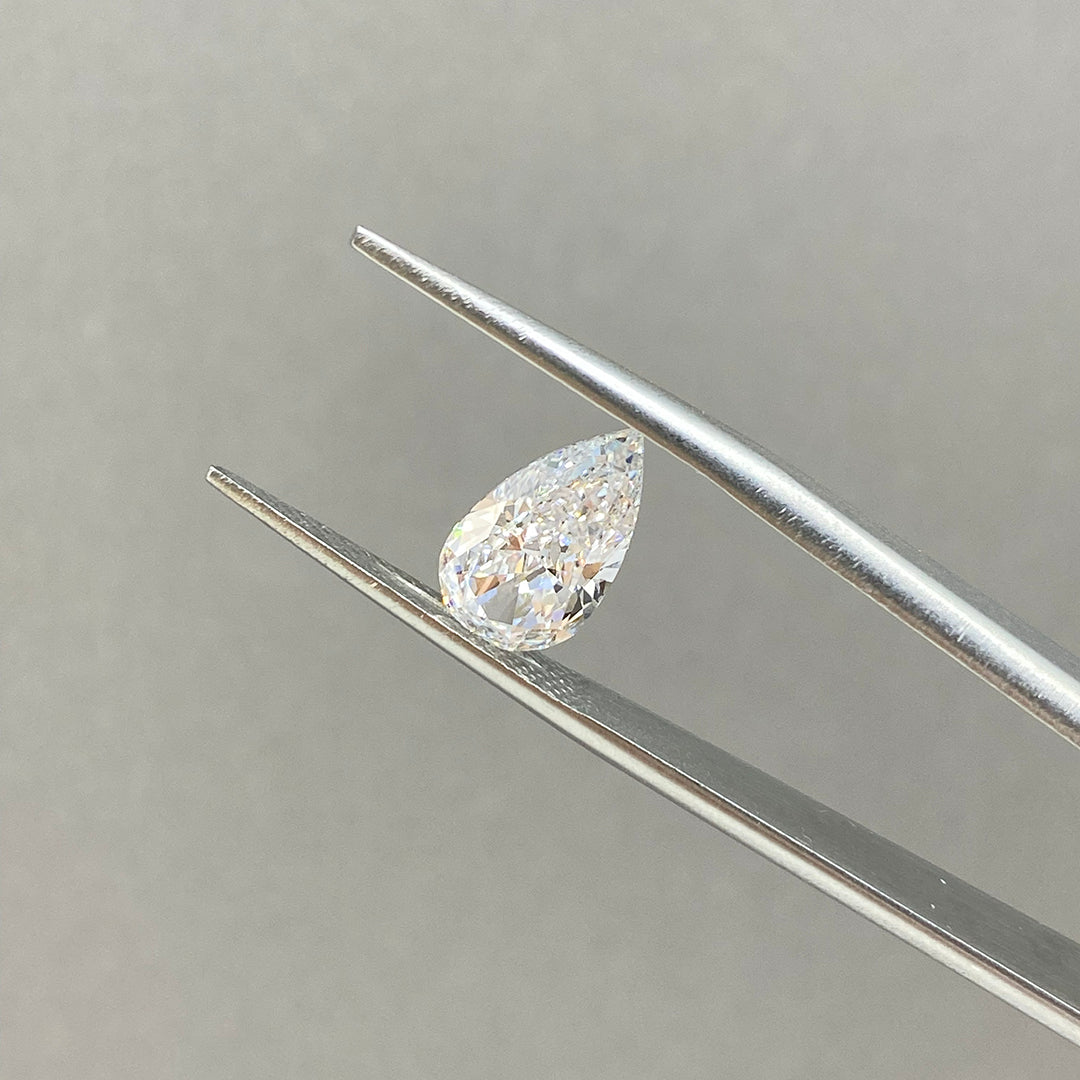 Pear Cut Lab Diamond 2.008Ct DE VS