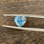 Lade Bild in die Galerieansicht, 2.05 Ct Heart Shape Fancy Blue Lab Diamond VS1 - LGG Jewelry