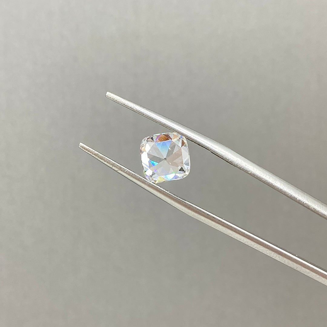 2.135ct Antique Old Mine Cut Lab Diamond DEF VS - LGG Jewelry