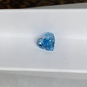2.137 Ct Heart Shape Fancy Blue Lab Diamond VS1 - LGG Jewelry