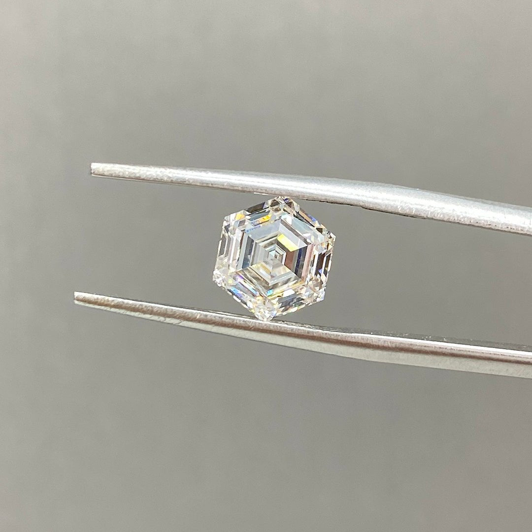 2.158ct Hexagon Lab Diamond H VS - LGG Jewelry