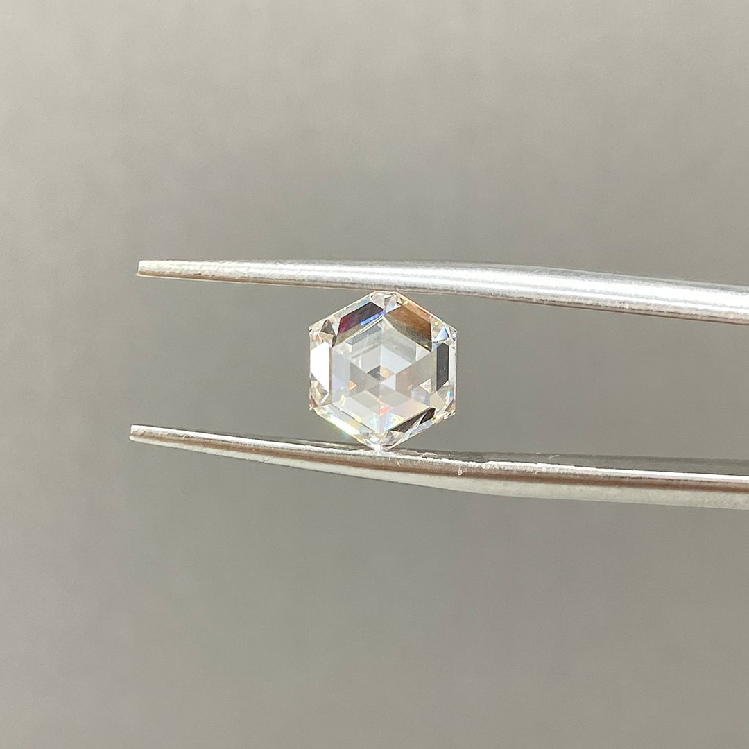 2.158ct Hexagon Lab Diamond H VS - LGG Jewelry