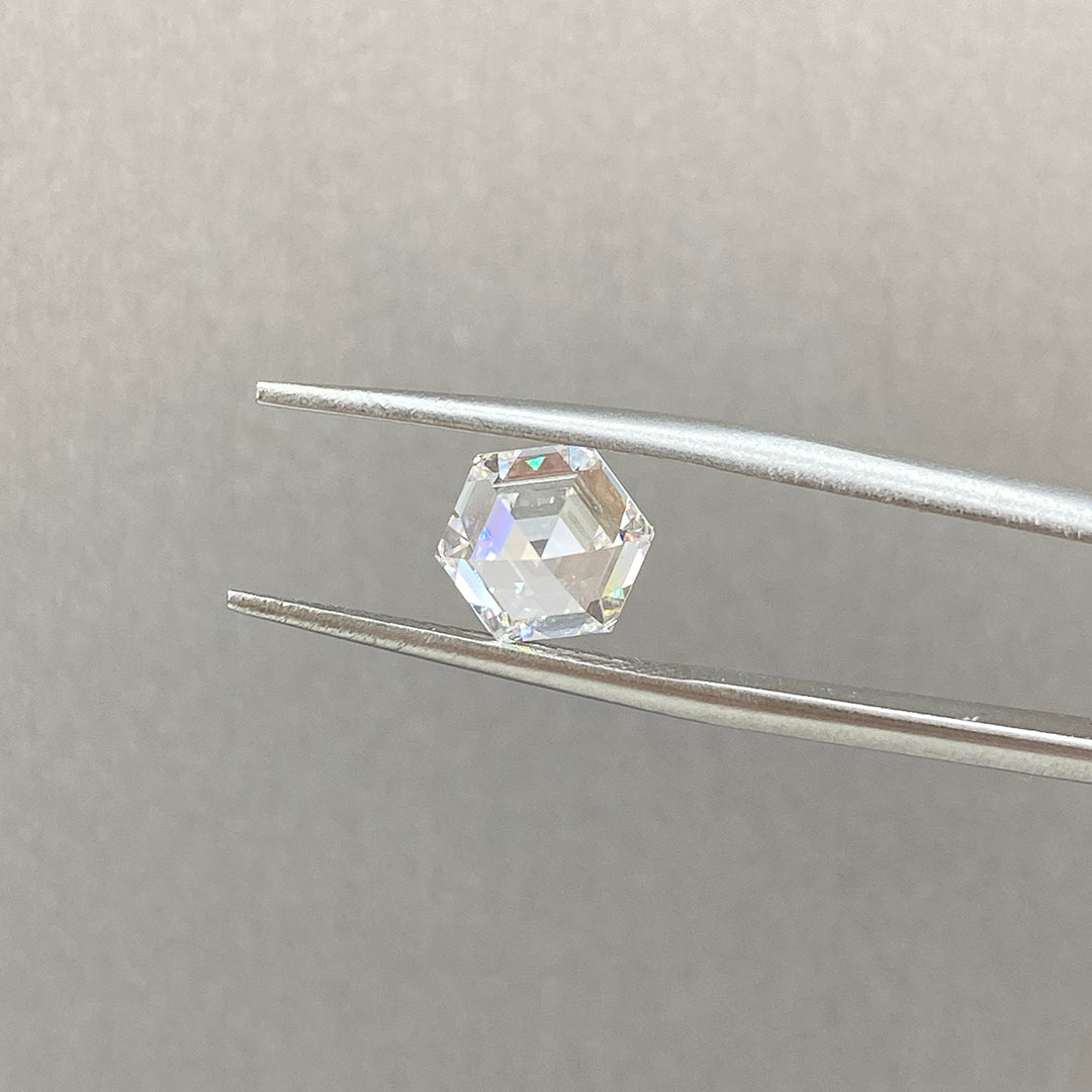 2.253ct Hexagon Lab Diamond DEF VS - LGG Jewelry