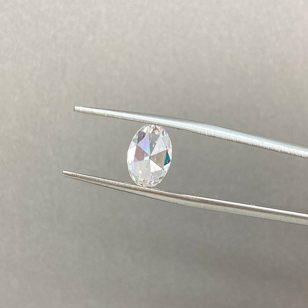 2.273 CT Antique Old Mine Oval Cut Lab Diamond DEF VS - LGG Jewelry