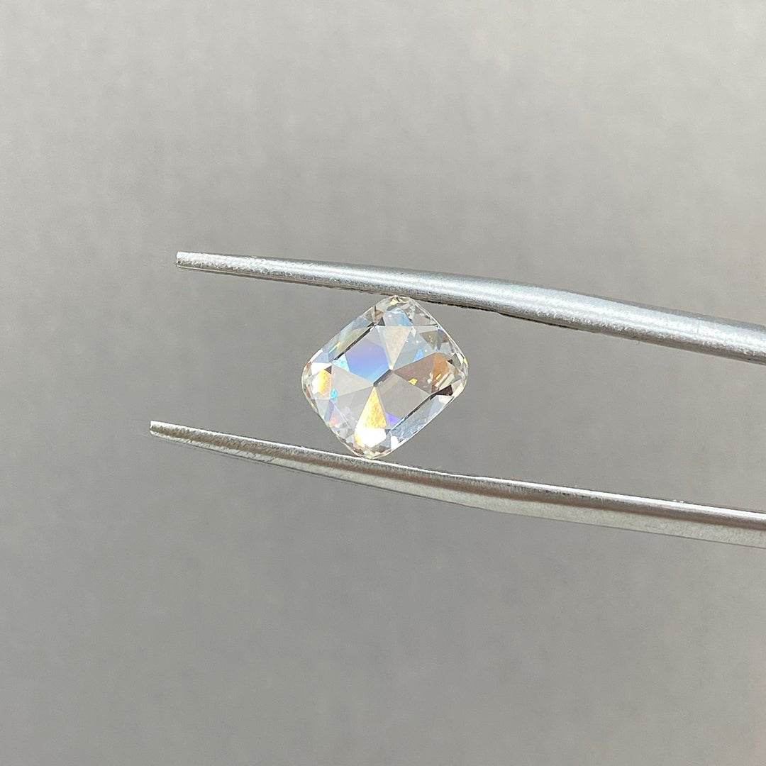 2.465ct Antique Elongated Old Mine Cut Lab Diamond DEF VS - LGG Jewelry