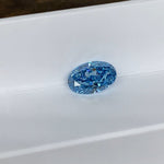 Lade Bild in die Galerieansicht, 2.695 Ct Oval Cut Fancy Blue Lab Diamond VS1 - LGG Jewelry