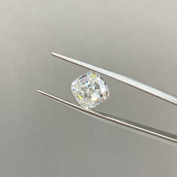 2.837ct Antique Old Mine Cut Lab Diamond G VS - LGG Jewelry