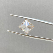 Champagne Princess Cut 2.75 Ct  Lab Diamond VS