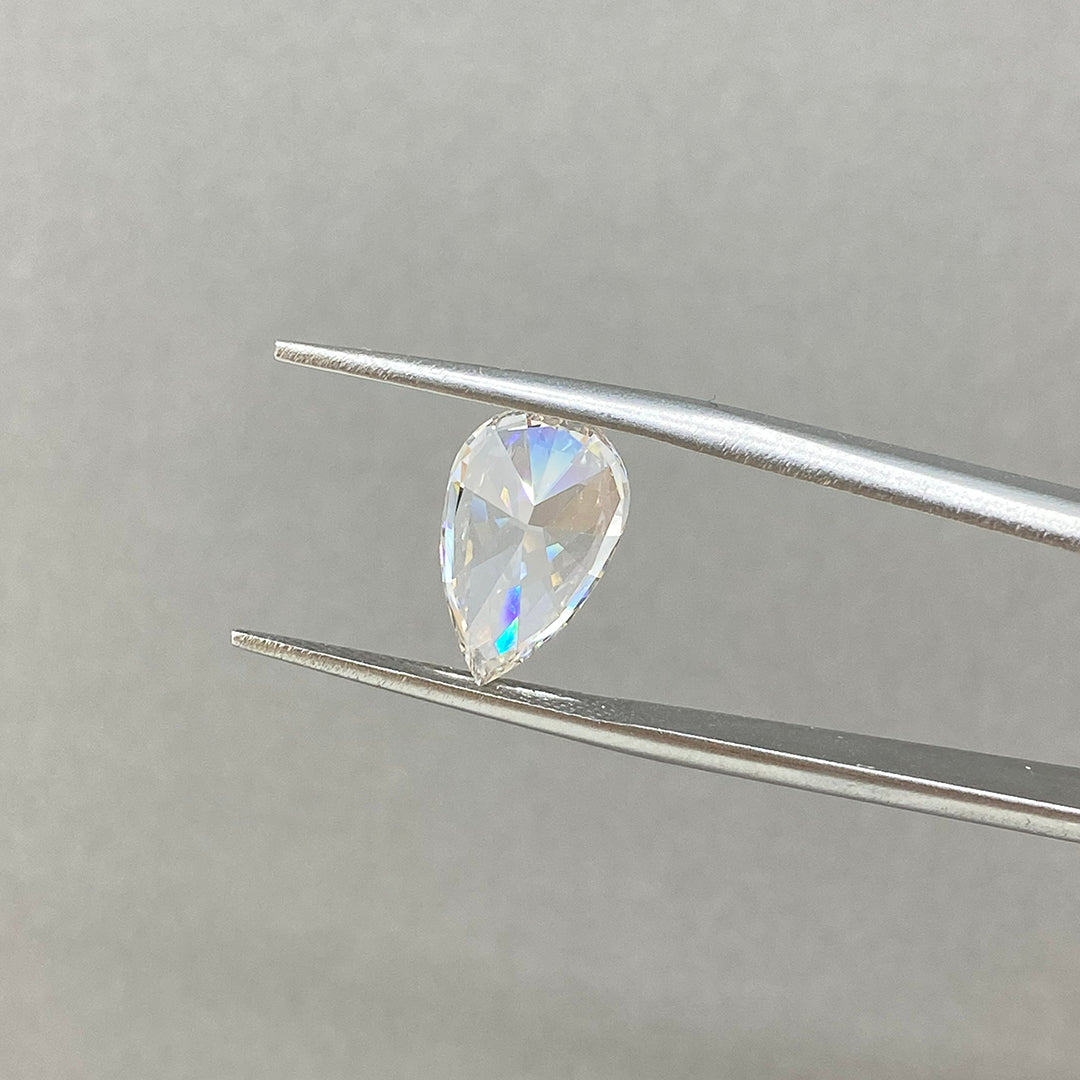 Pear Cut Lab Diamond 3.073 Ct G VS