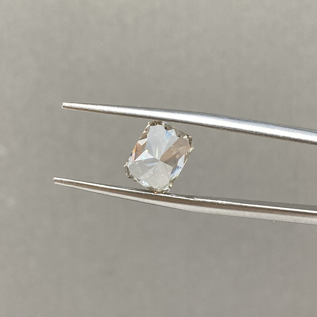 Champagne Radiant Cut Lab Diamond  2.092Ct VS