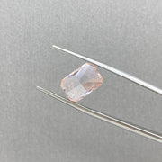 IGI Certified Radiant Cut 4.5Ct Fancy Intense Pink Lab Diamond  VS2 Clarity