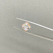 IGI Certified Asscher Cut 3.02 Ct Fancy Pink Lab Diamond VS2 Clarity