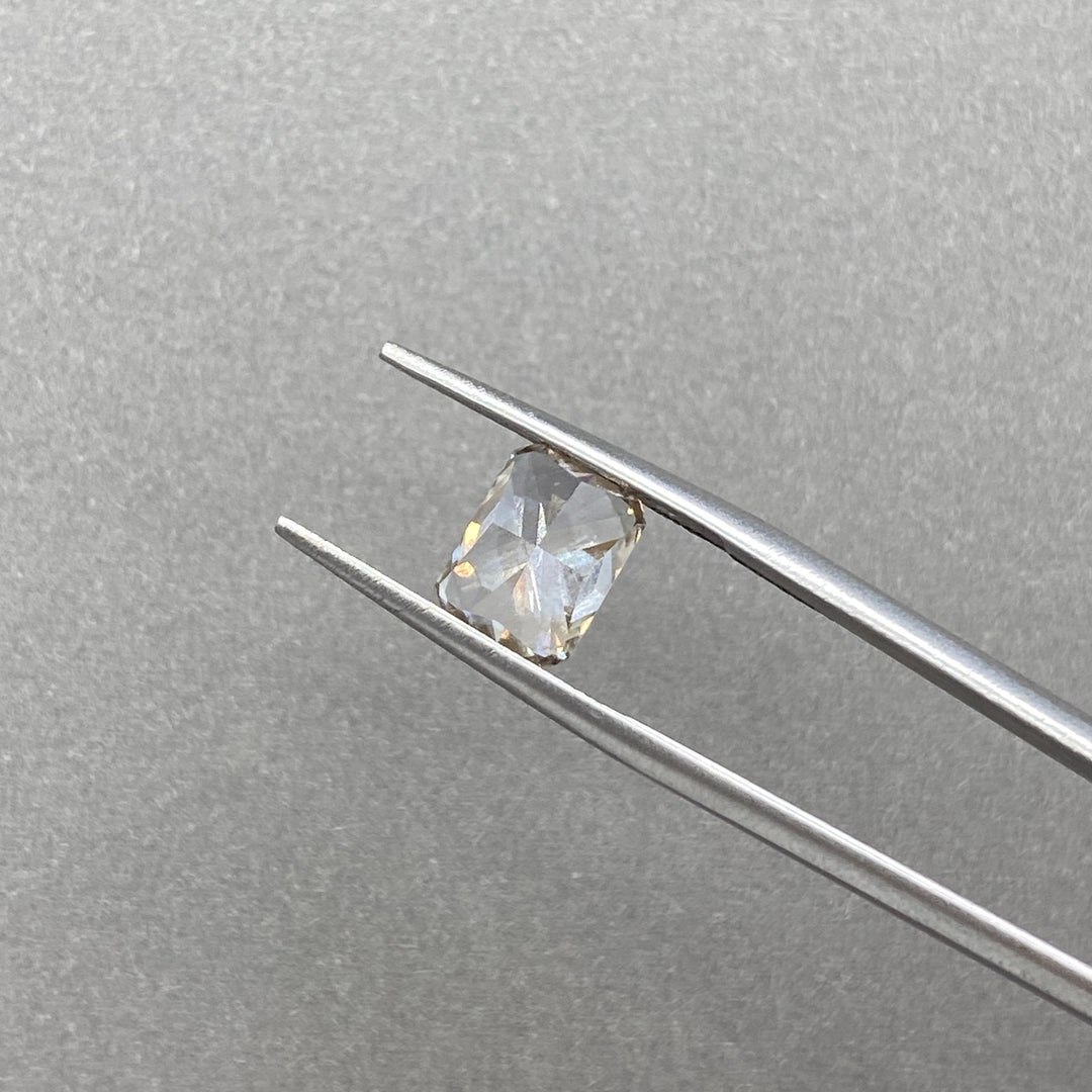 Champagne Radiant Cut Lab Diamond 2.512 Ct VS