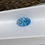 Lade Bild in die Galerieansicht, 3.173 Ct Oval Cut Fancy Blue Lab Diamond VS1 - LGG Jewelry
