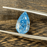 Lade Bild in die Galerieansicht, 3.381 Ct Pear Cut Fancy Blue Lab Diamond VS - LGG Jewelry