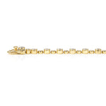 Lade Bild in die Galerieansicht, 3mm &amp; 2mm Bezel Set Round Lab Grown Diamond Tennis Bracelet