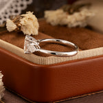 Load image into Gallery viewer, 1 CT Princess Cut Lab Diamond Three-Stone Engagement Ring
