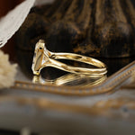 Lade Bild in die Galerieansicht, 3CT Emerald Cut Lab Diamond Solitaire Engagement Ring - LGG Jewelry