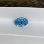 Lade Bild in die Galerieansicht, 4.312 Ct Oval Cut Fancy Blue Lab Diamond VS - LGG Jewelry
