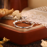 Load image into Gallery viewer, 2 CT Radiant Cut Lab Diamond Bubble Band Engagement Ring
