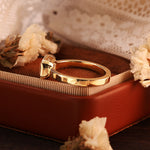 Load image into Gallery viewer, 2 CT Emerald Cut Lab Diamond East- West Bezel Engagement Ring
