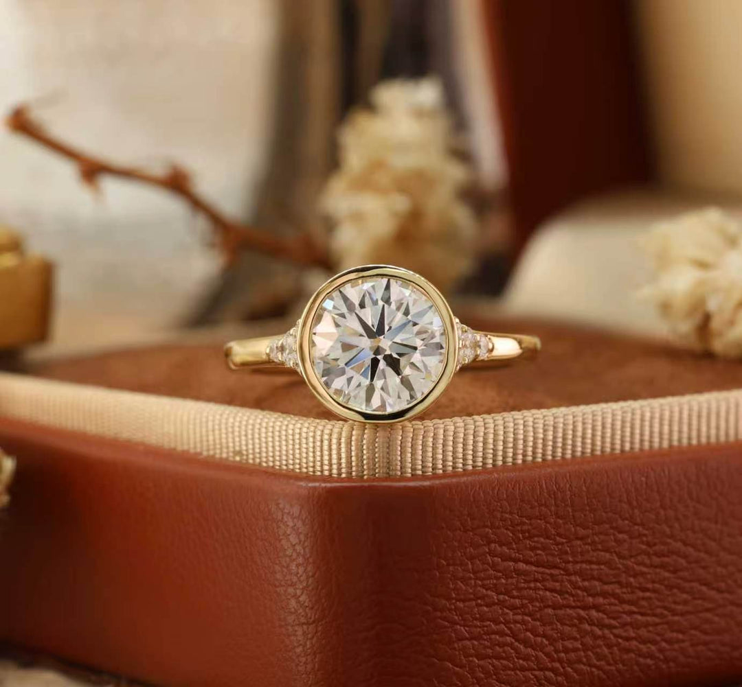 2.65CT Moissanite Engagement Ring